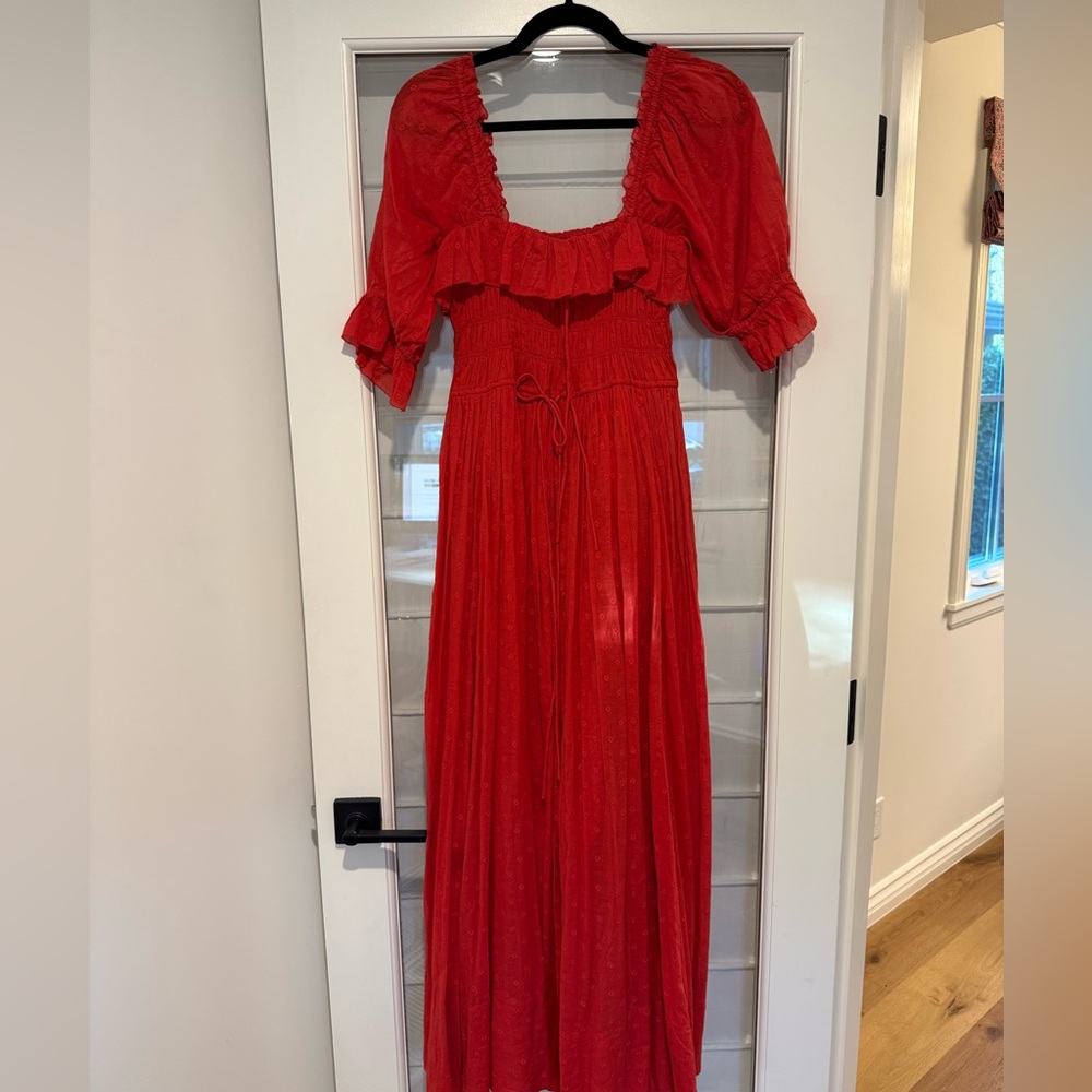 Doen Sol Dress Red - Picture 2 of 5